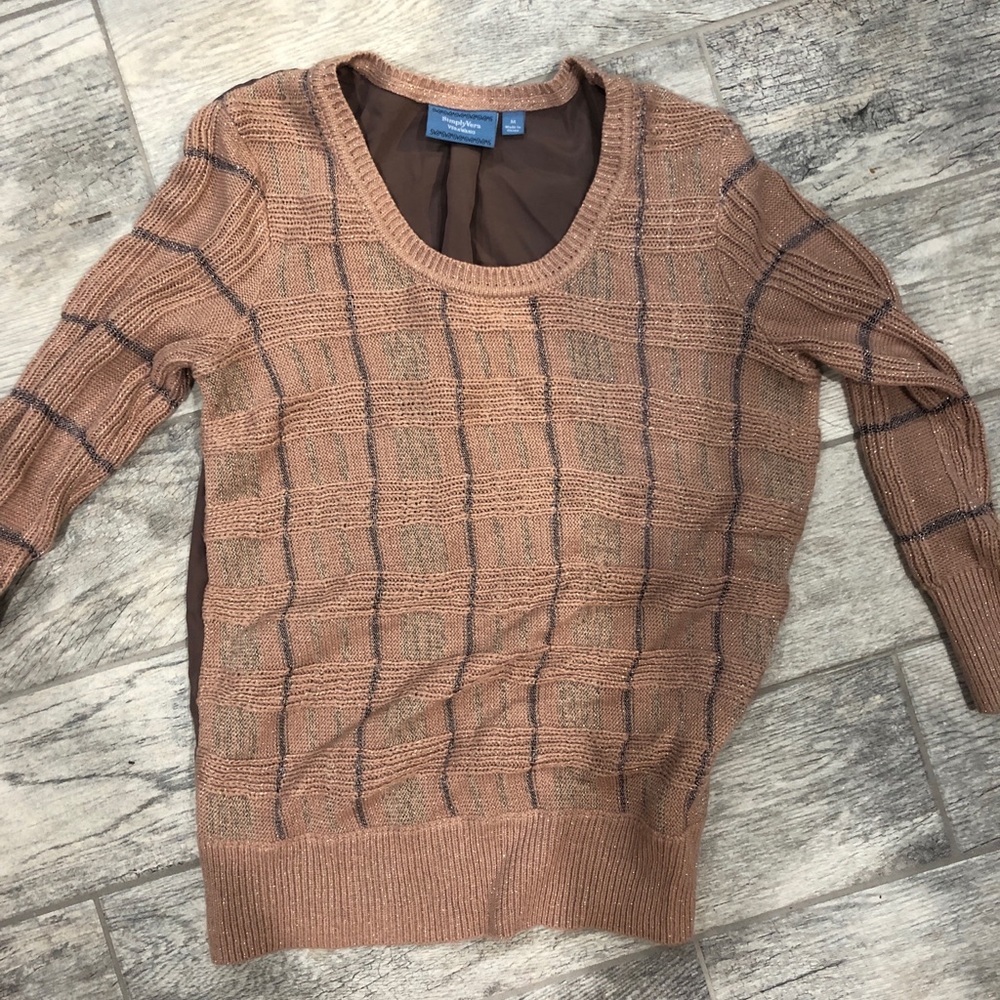Vera Wang Sweater sparkly
